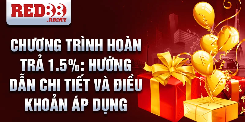 Chương trình hoàn trả 1.5%: Hướng dẫn chi tiết và điều khoản áp dụng