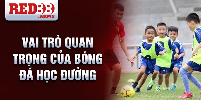 Vai trò quan trọng của bóng đá học đường